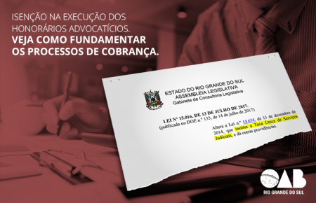 OAB RS Isenção de custas veja como fundamentar os processos de