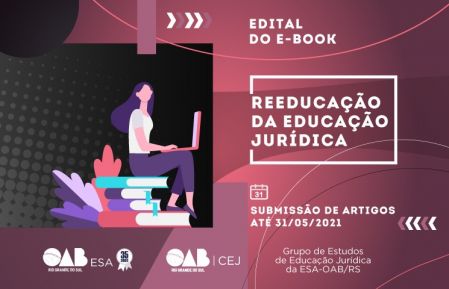 Oab Rs Esa Rs Lan A Edital Para Submiss O De Artigos Para E Book Na