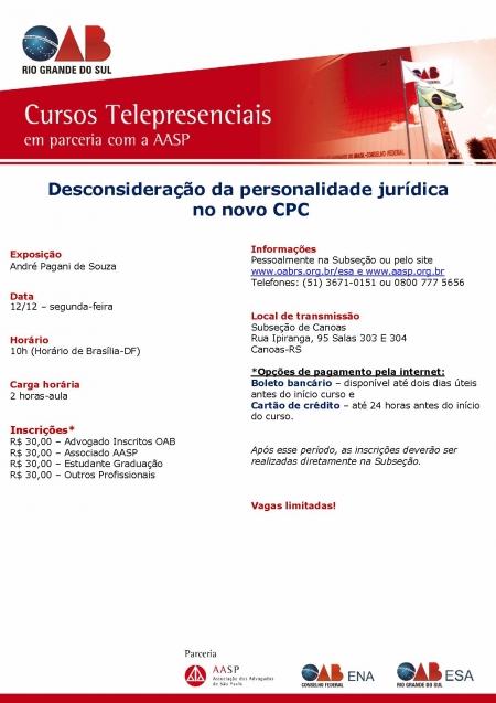 5 - OAB Canoas RS -  Desconsideração da personalidade jurídica.jpg