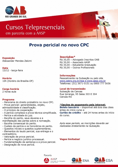 6 - OAB Canoas RS - Prova pericial no novo CPC.jpg