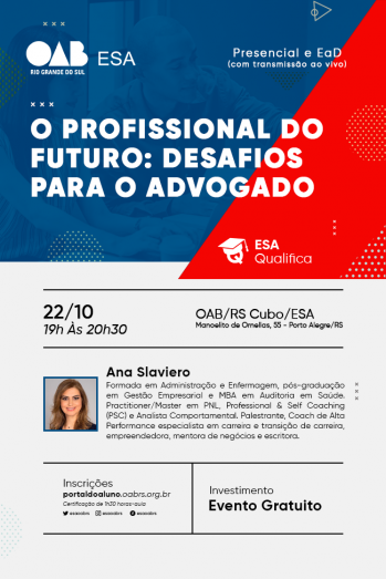 CARD PALESTRA - O PROFISSIONAL DO FUTURO - DESAFIOS PARA O ADVOGADO - ESA - 22-10-19.png