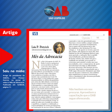 ARTIGO PRESIDENTE OAB SÃO LEOPOLDO - LÉA- MÈS DA ADVOCACIA - 12-08-20 (2).png