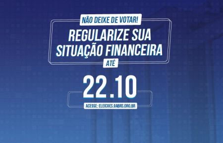 OAB/RS - Eleições da OAB/RS 2021: advocacia deve regularizar sua situação  financeira até o dia 22 de outubro