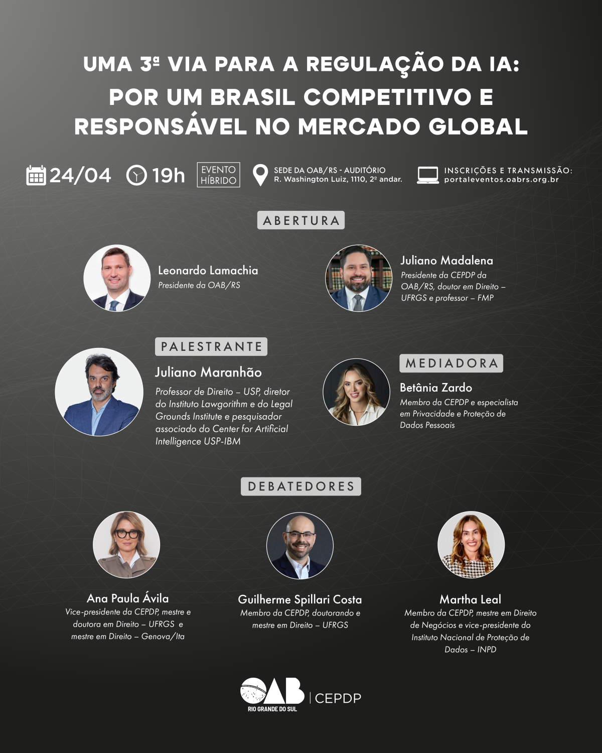 OAB/RS irá debater a regulação da inteligência artificial no Brasil - OAB/RS